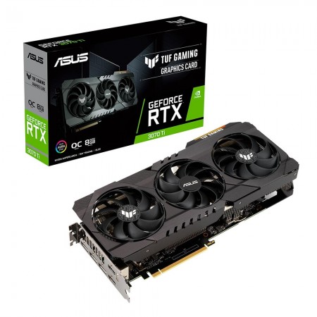 P. GRÁFICA ASUS RTX3070Ti TUF GAMING OC 8GB GDDR6X (HDMI/DP)